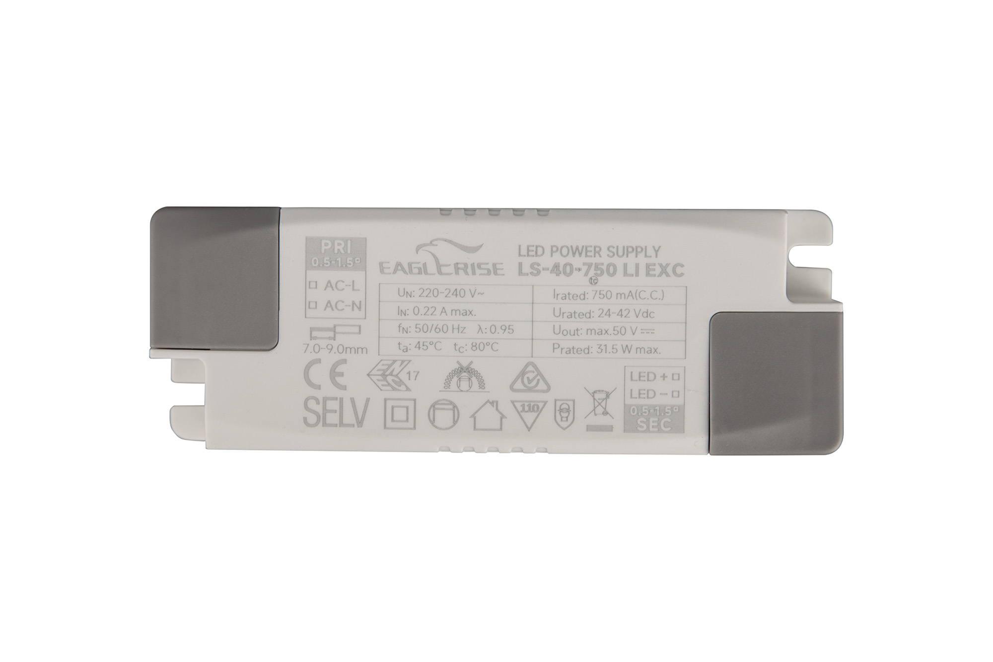 M8804  Sunset, 30W, 750mA, LED Driver, On/Off, 5yrs Warranty